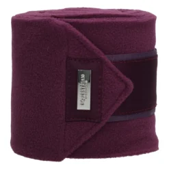 Bandages Equestrian Stockholm Purple White Edge Paars