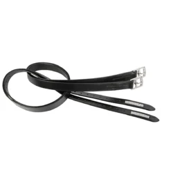 Beugelriemen Harry's Horse Crystal Zwart