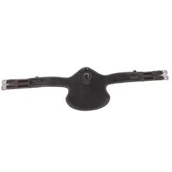 Singel Horka Met Buikflap Zwart-zilver