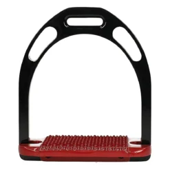 Stijgbeugels Epplejeck Color Aluminium Deluxe Zwart-rood