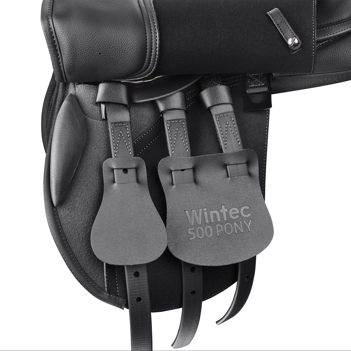 Wintec 500 Vzh Hart Pony Zwart 3 Wintec 500 Vzh Hart Pony Zwart - Afbeelding 3