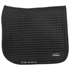 Zadeldek Anky Dressage Stepped Zwart