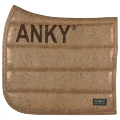 Zadeldek Anky Limited Edition Suède Glitter Bruin