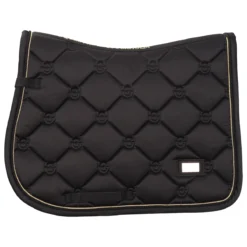 Zadeldek Equestrian Stockholm Black Gold Zwart-goud -Rij Gerei Verkoop zadeldek equestrian stockholm black gold zwart goud 1500x1500 183498