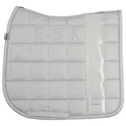 Zadeldek Eskadron Platinum Big Square Glossy Gebroken Wit