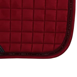 Zadeldek LeMieux Diamante Dressage Square Donkerrood -Rij Gerei Verkoop zadeldek lemieux diamante dressage square donkerrood 1500x1500 123148