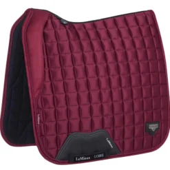 Zadeldek LeMieux Loire Dressage Square Donkerrood