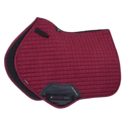 Zadeldek LeMieux Luxury Suède Cc Square Donkerrood