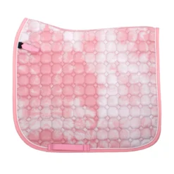 Zadeldek QHP Tie Dye Lichtroze