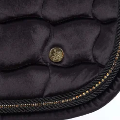 Zadeldek SKØL Velvet Zwart -Rij Gerei Verkoop zadeldek skol velvet zwart 1500x1500 178255