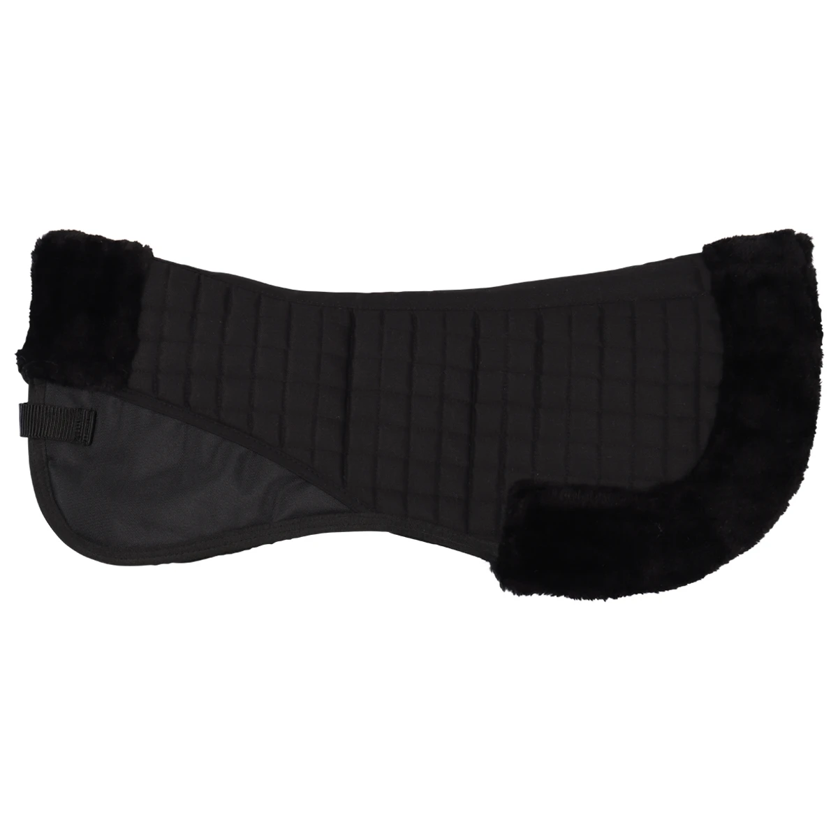 Zadelonderlegger Epplejeck Faux Fur Black-black 1 Zadelonderlegger Epplejeck Faux Fur Black-black