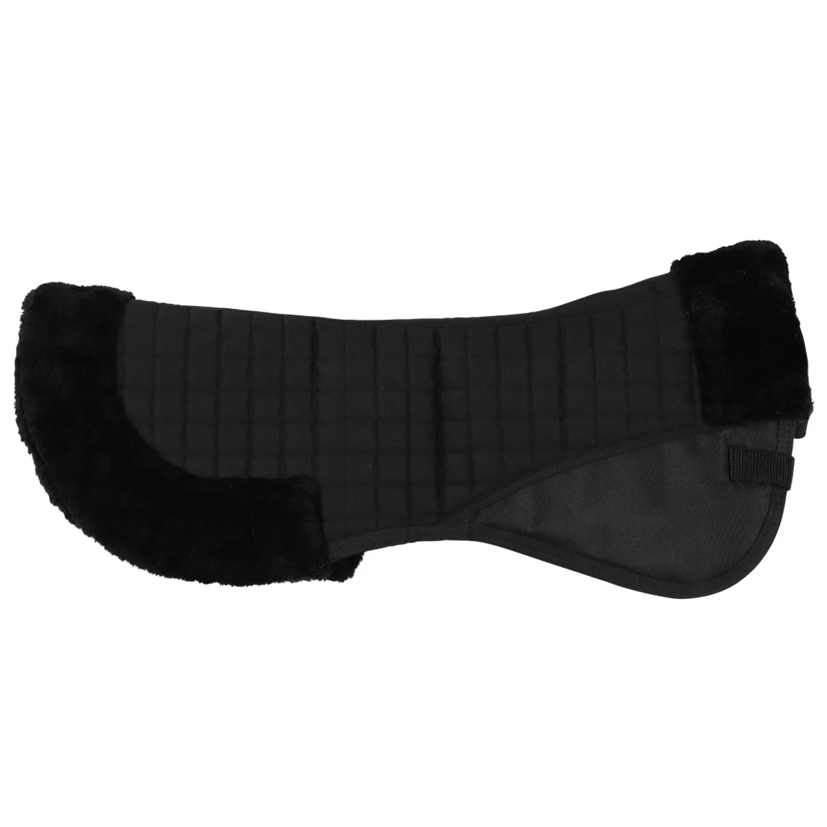 Zadelonderlegger Epplejeck Faux Fur Black-black 2 Zadelonderlegger Epplejeck Faux Fur Black-black - Afbeelding 2