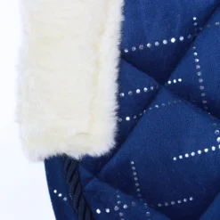 Zadelonderlegger Horsegear HGVelvet Dot Donkerblauw -Rij Gerei Verkoop zadelonderlegger horsegear hgvelvet dot donkerblauw 1500x1500 187485